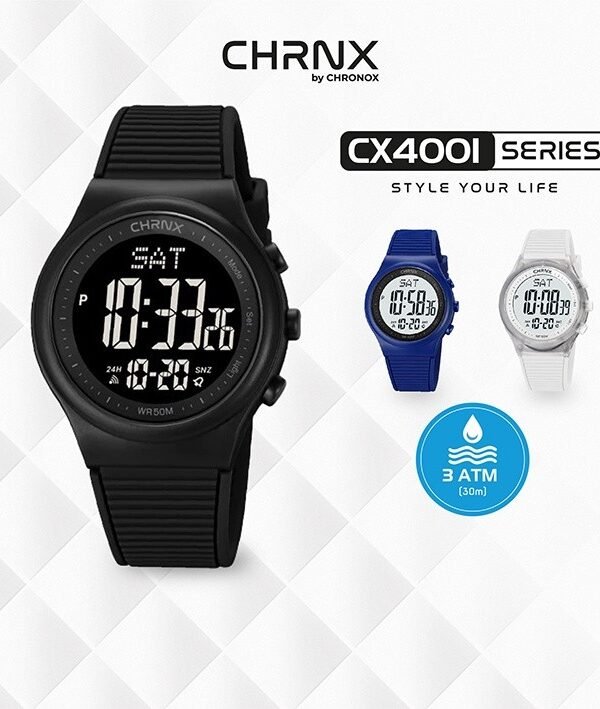 CHRNX by CHRONOX Jam Tangan Digital Unisex Pria Wanita - CX4001 Infinite