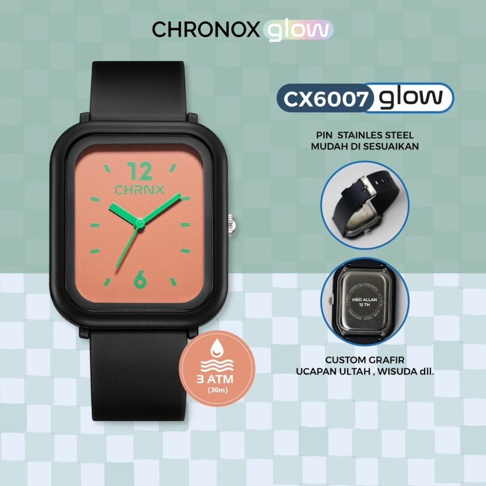 Jam Tangan Anak Analog Anti Air Waterproof Sporty Fashion Chronox CX6007 [Baca Deskripsi] - Gambar 2