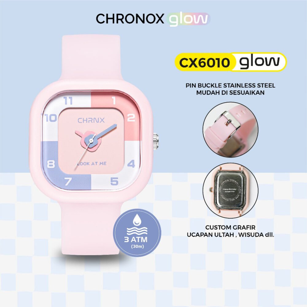Jam Tangan Anak Analog Anti Air Waterproof Sporty Fashion Chronox CX6010 [ Baca Deskripsi] - Gambar 4