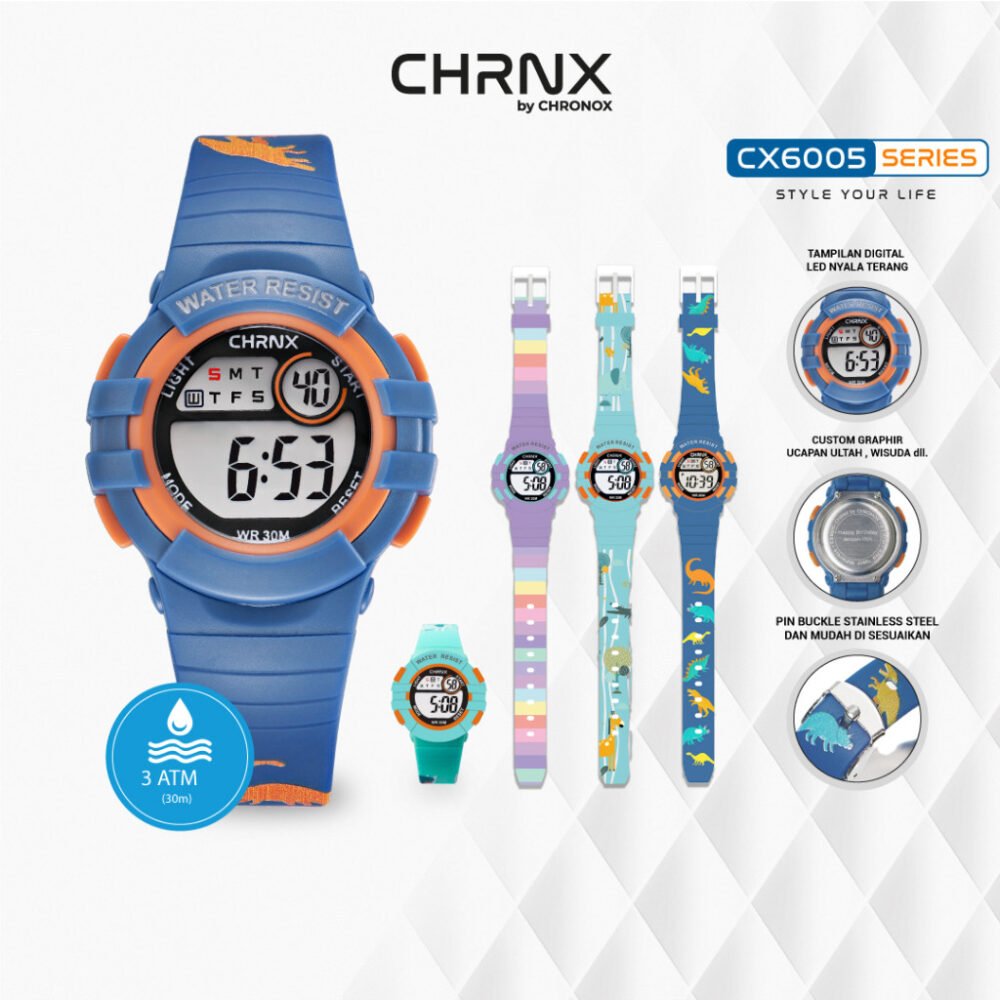 CHRNX by CHRONOX Jam Tangan Anak Digital - CX6005 [Baca Deskripsi] - Gambar 2