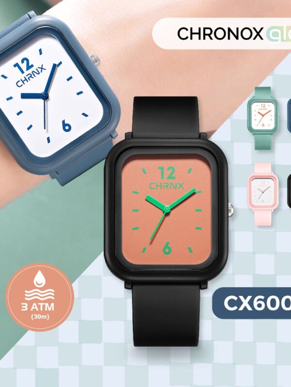 Jam Tangan Anak Analog Anti Air Waterproof Sporty Fashion Chronox CX6007 [Baca Deskripsi]