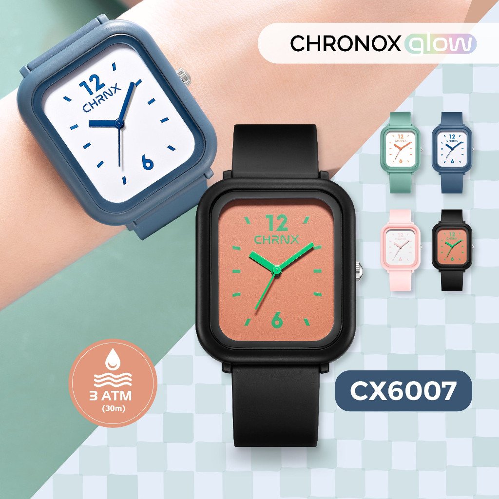 Jam Tangan Anak Analog Anti Air Waterproof Sporty Fashion Chronox CX6007 [Baca Deskripsi]