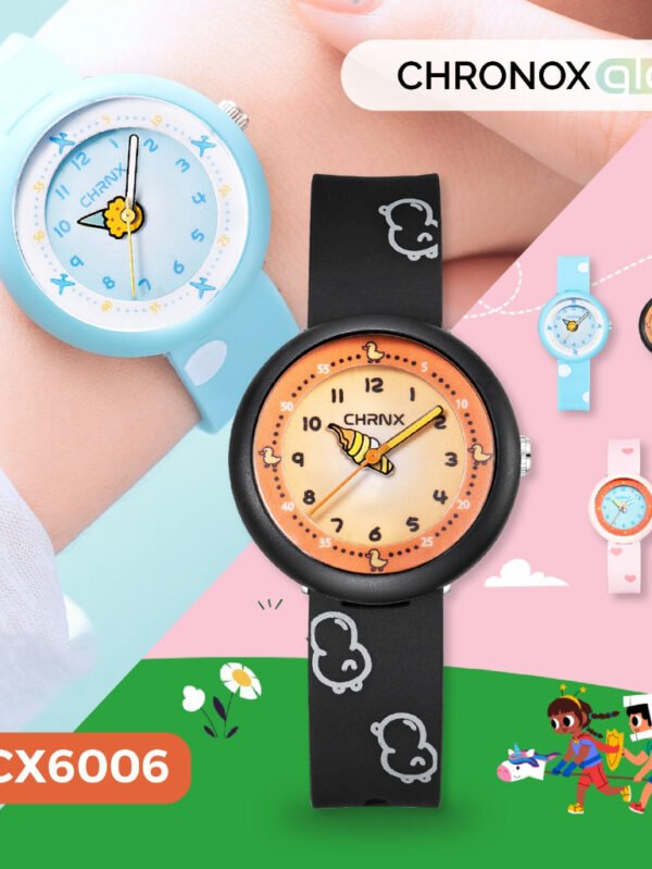 Jam Tangan Anak Analog Anti Air Waterproof Sporty Fashion Chronox CX6006 [ Baca Deskripsi ]