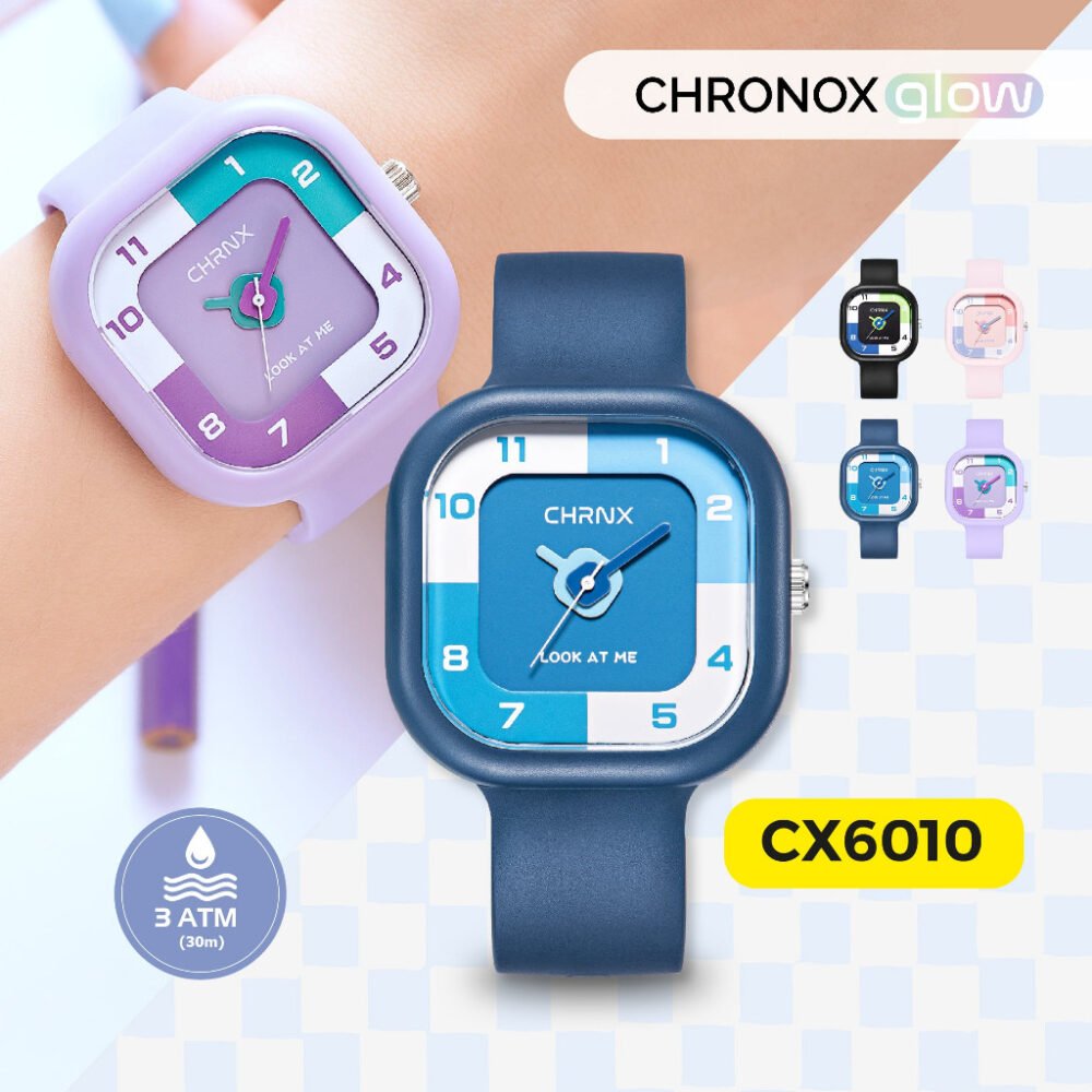 Jam Tangan Anak Analog Anti Air Waterproof Sporty Fashion Chronox CX6010 [ Baca Deskripsi]