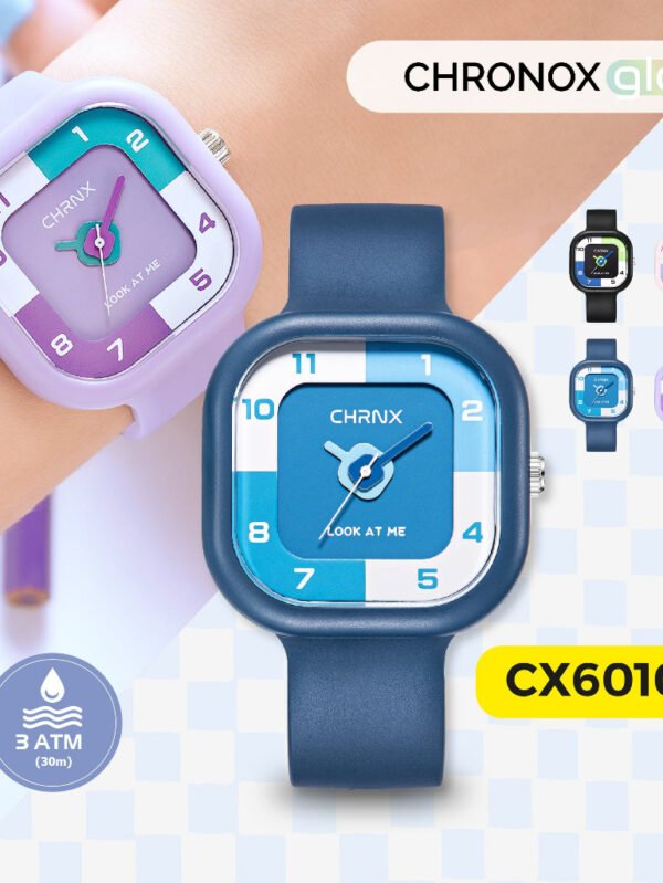 Jam Tangan Anak Analog Anti Air Waterproof Sporty Fashion Chronox CX6010 [ Baca Deskripsi]