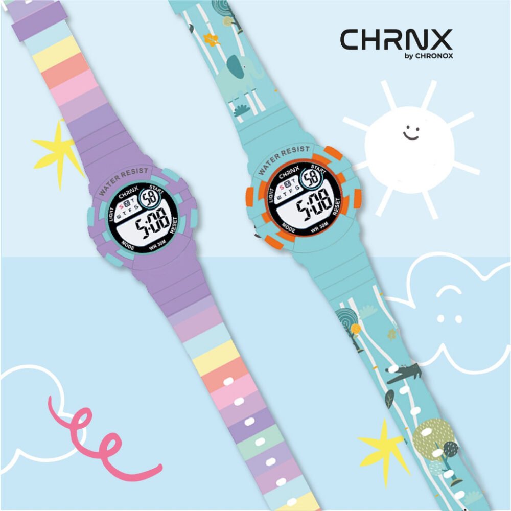 Jam Tangan Anak Digital Anti Air Waterproof Sporty Fashion Chronox CX6005 [ Baca Deskripsi ] - Gambar 8