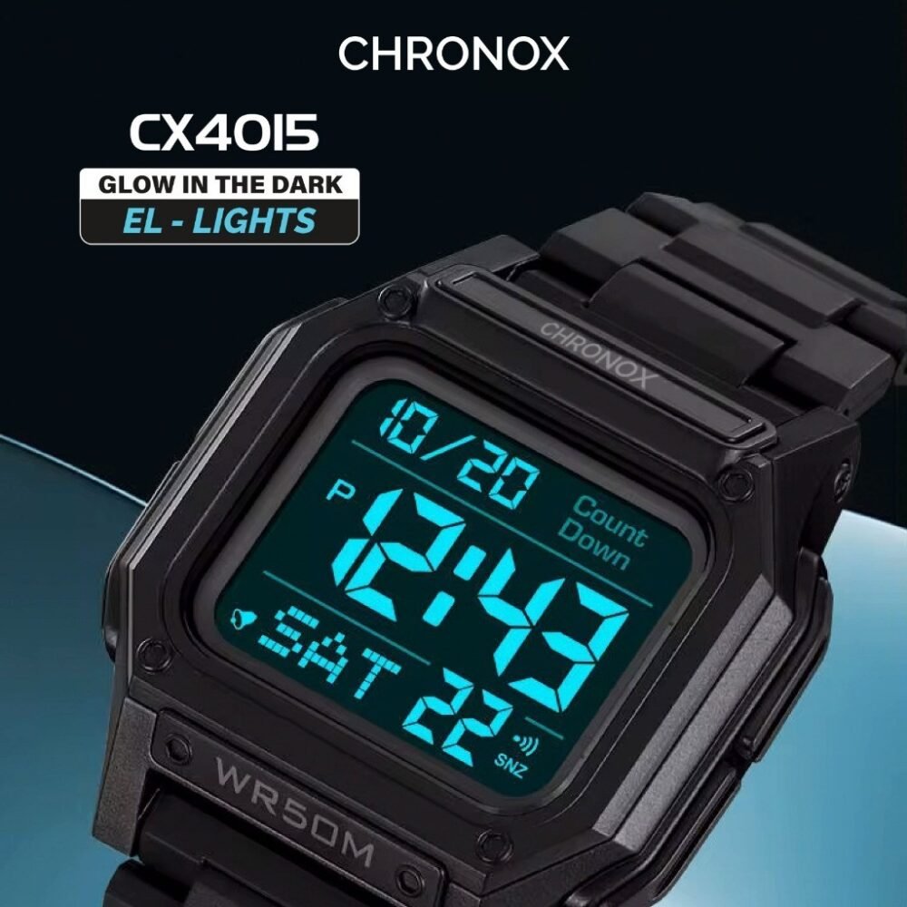 CHRNX by CHRONOX Jam Tangan Digital Unisex Pria Wanita - CX4015 - Gambar 5