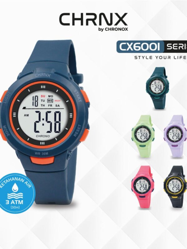 CHRNX by CHRONOX Jam Tangan Digital Unisex Pria Wanita - CX6001 [ Baca Deskripsi]