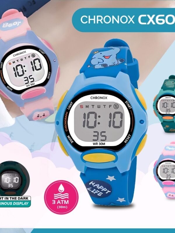 Jam Tangan Digital Anak Perempuan Laki-Laki Anti Air Original - Chronox CX6014
