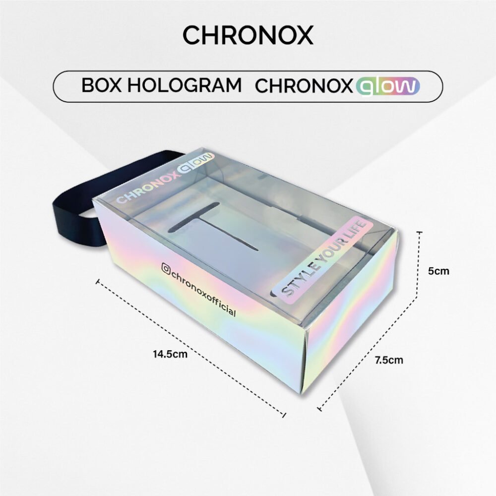 Kotak Box Jam Tangan Premium CHRONOX - Bungkus Kado Hadiah Ulang Tahun Wisuda Anniversarry Pernikahan Mewah - Gambar 2