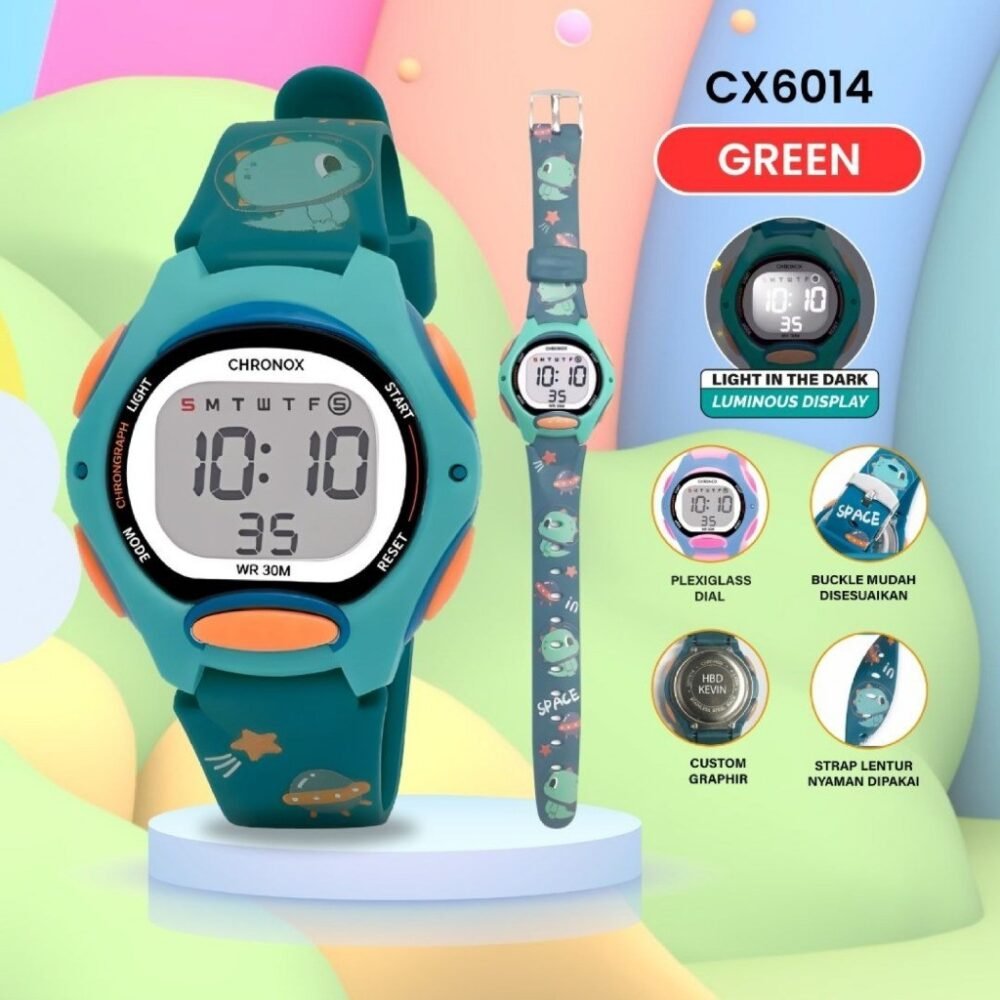 CHRONOX Jam Tangan Anak Digital - CX6014 [ Baca Deskripsi] - Gambar 4
