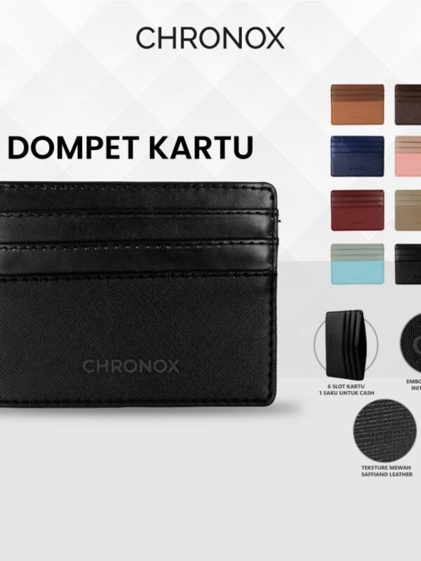 CHRONOX Dompet Kartu Pria Wanita Kulit Card Holder - FLEX