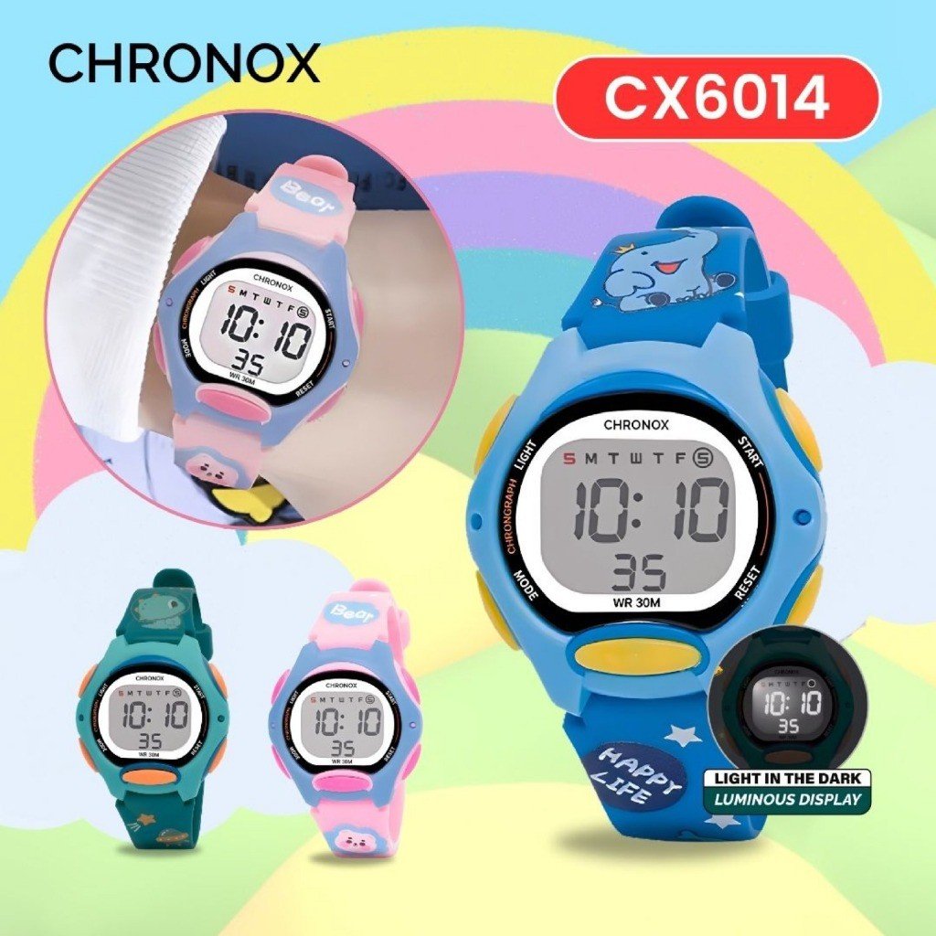 CHRONOX Jam Tangan Anak Digital - CX6014 [ Baca Deskripsi]