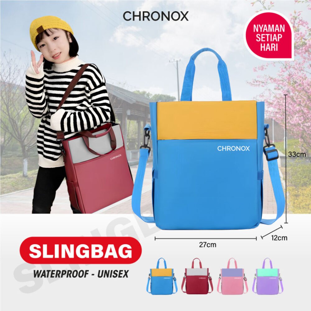 Tas Selempang Tote Bag/Tas Belanja Tas Ransel Wanita - Tas Slingbag Chronox SLB