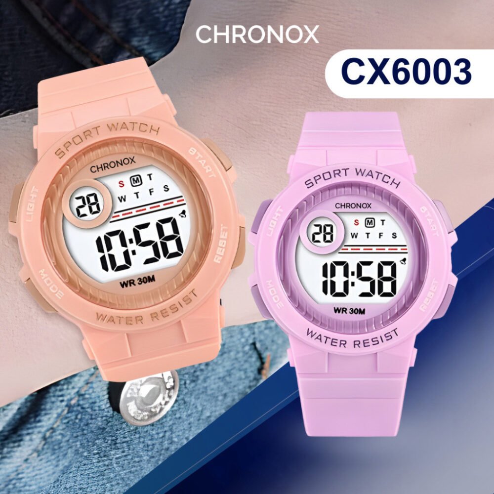 CHRNX by CHRONOX Jam Tangan Digital Unisex Pria Wanita - CX6003