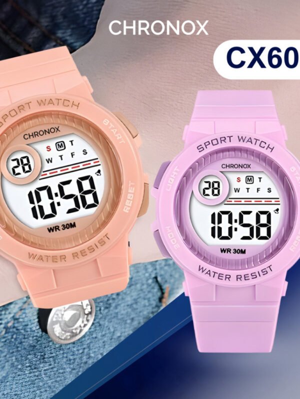 CHRNX by CHRONOX Jam Tangan Digital Unisex Pria Wanita - CX6003