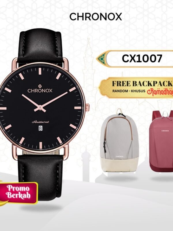 CHRONOX Jam Tangan Pria Kulit Analog - CX1007 MODESTO