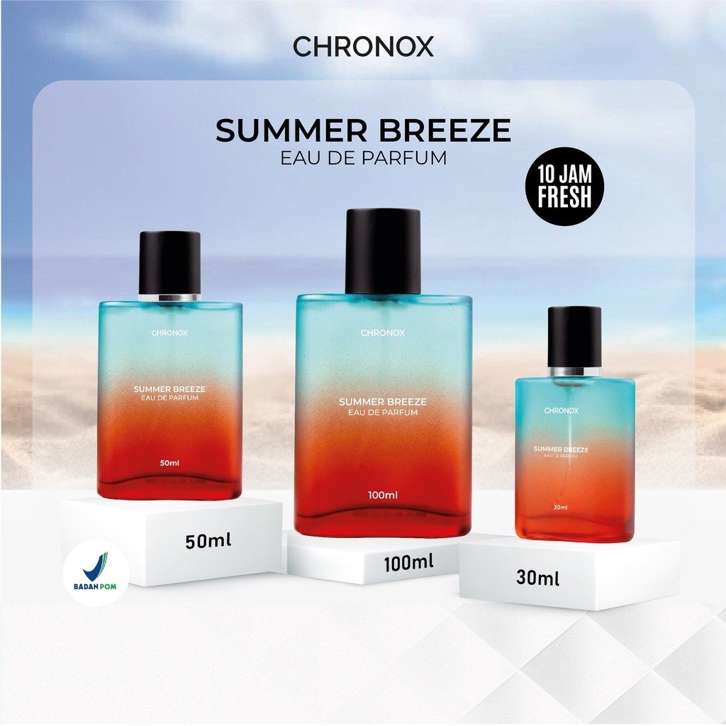 Chronox - Parfum Unisex Tahan Lama - Summer Breeze Original Eau de Parfum