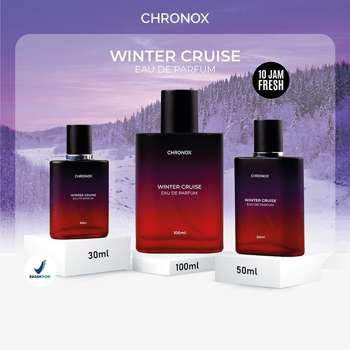 Chronox - Parfum Unisex Tahan Lama - Winter Cruise Original Eau de Parfum