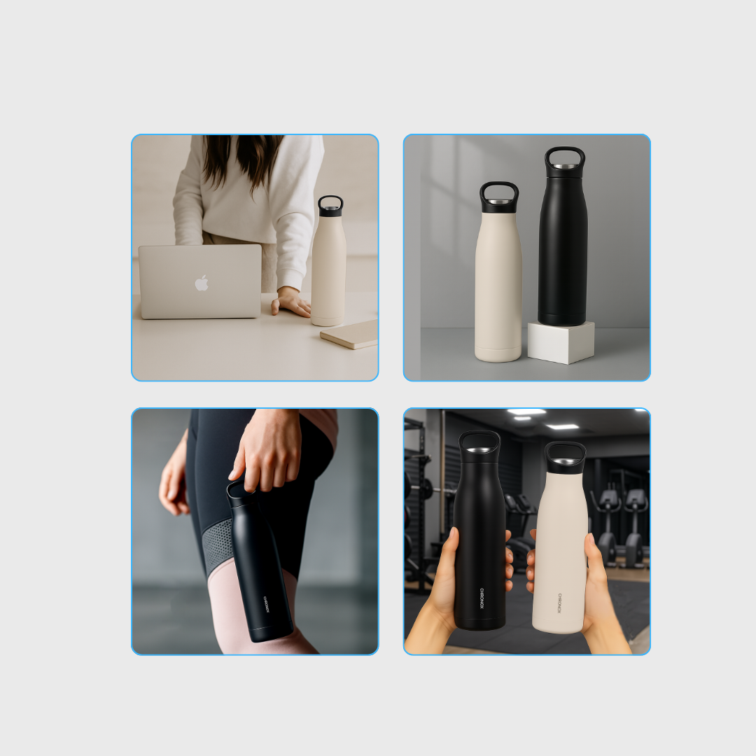 CHRONOX - FLUX Tumbler 500ml - Double Insulated Bottle Tahan Panas dan Dingin - Gambar 2