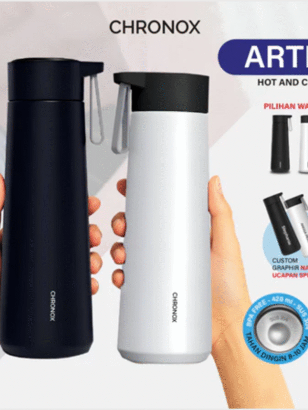 CHRONOX - ARTIC Tumbler 420ml - Botol Minum Stainless Steel Double Wall Insulated