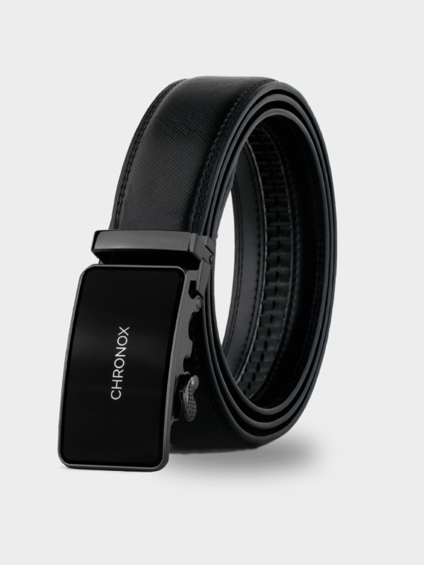 CHRONOX Gesper Kulit Saffiano Pria Wanita Ikat Pinggang Luxury