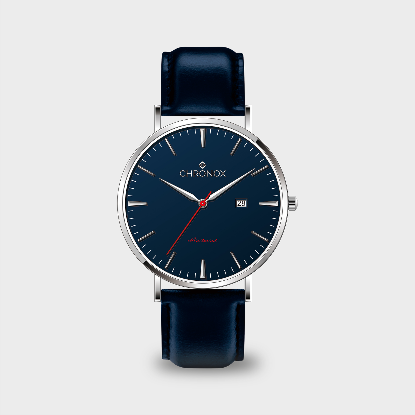 CHRONOX Jam Tangan Pria Kulit Analog – CX1002 - Gambar 3