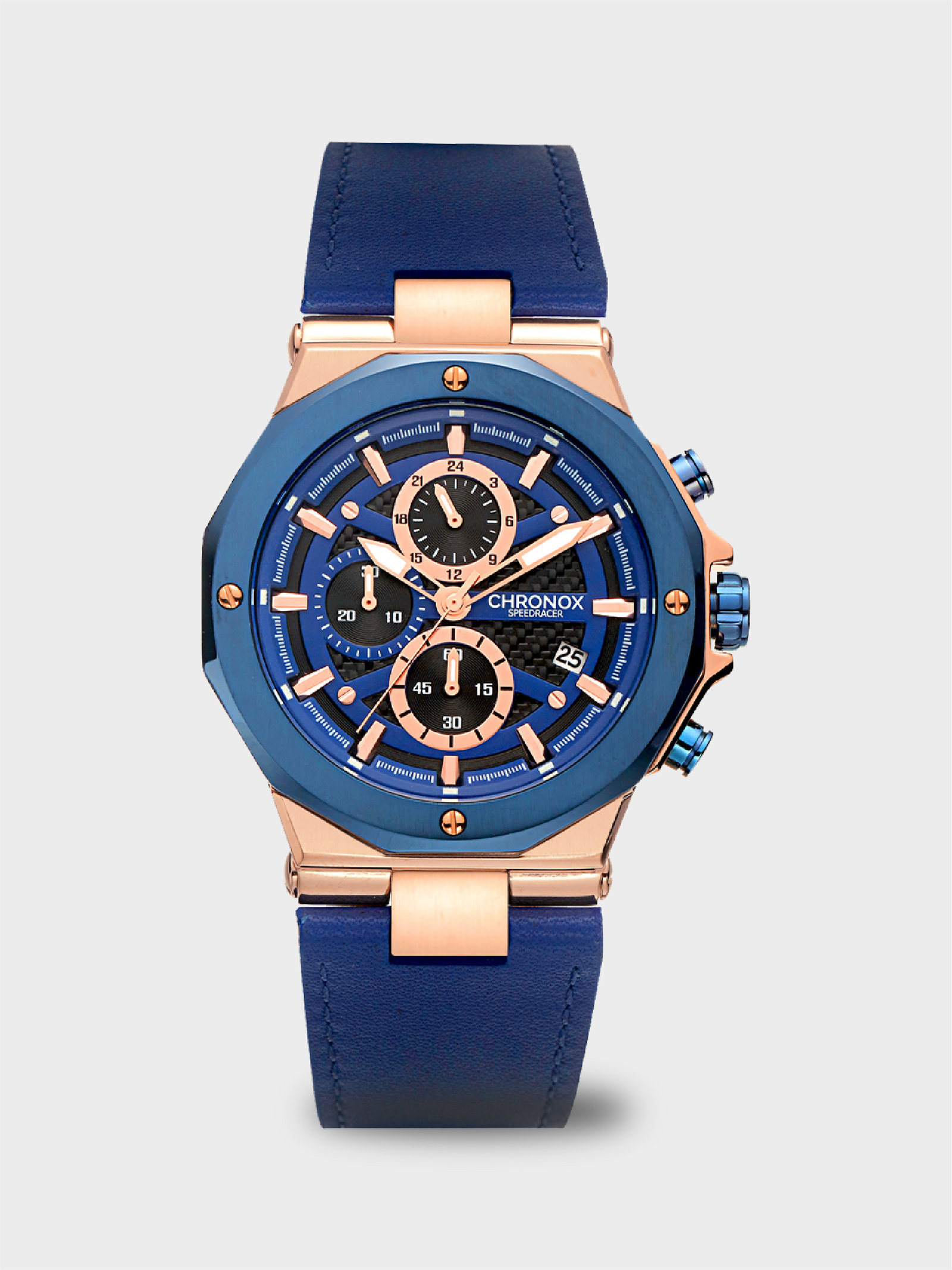 CHRONOX Strap Jam Tangan Speedracer CX2006 (100% Genuine Leather) - Gambar 3