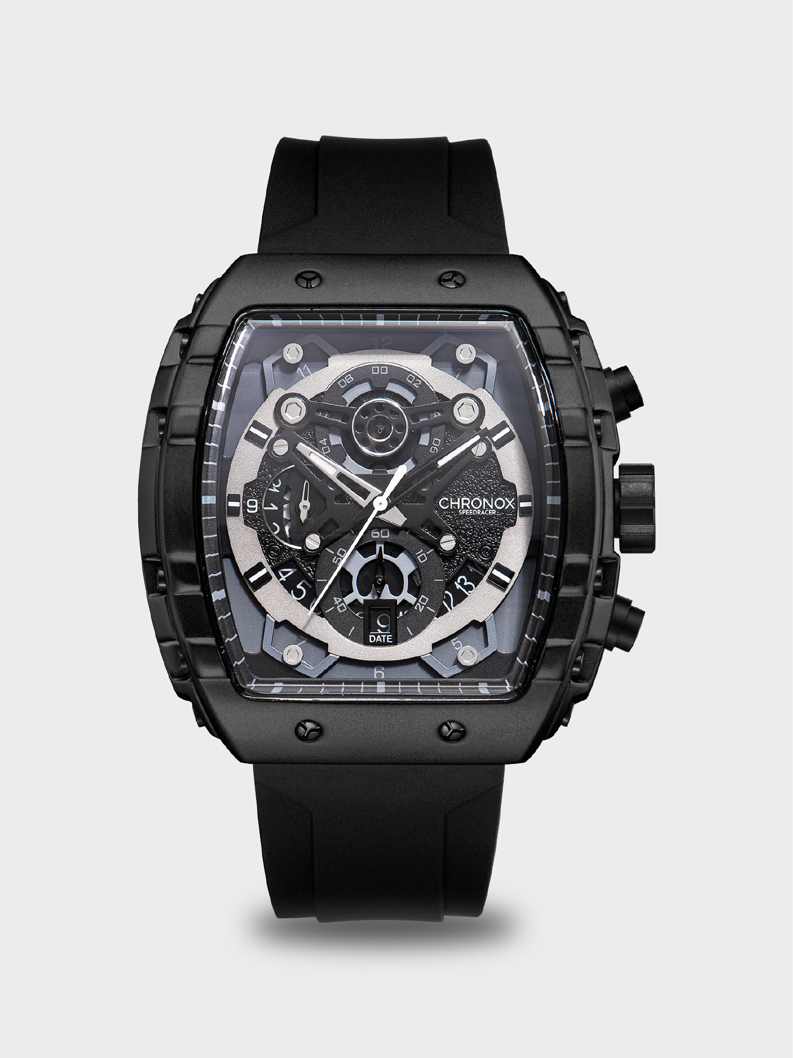 Jam Tangan Pria Analog Sporty Anti Air Original - CX2007 Speedracer - Gambar 3