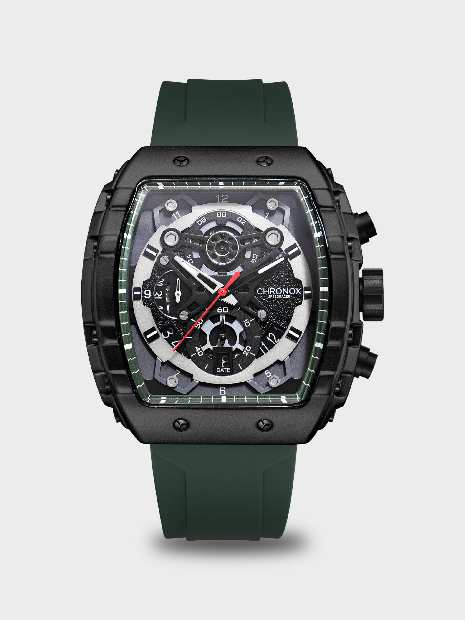 Jam Tangan Pria Analog Sporty Anti Air Original - CX2007 Speedracer - Gambar 4