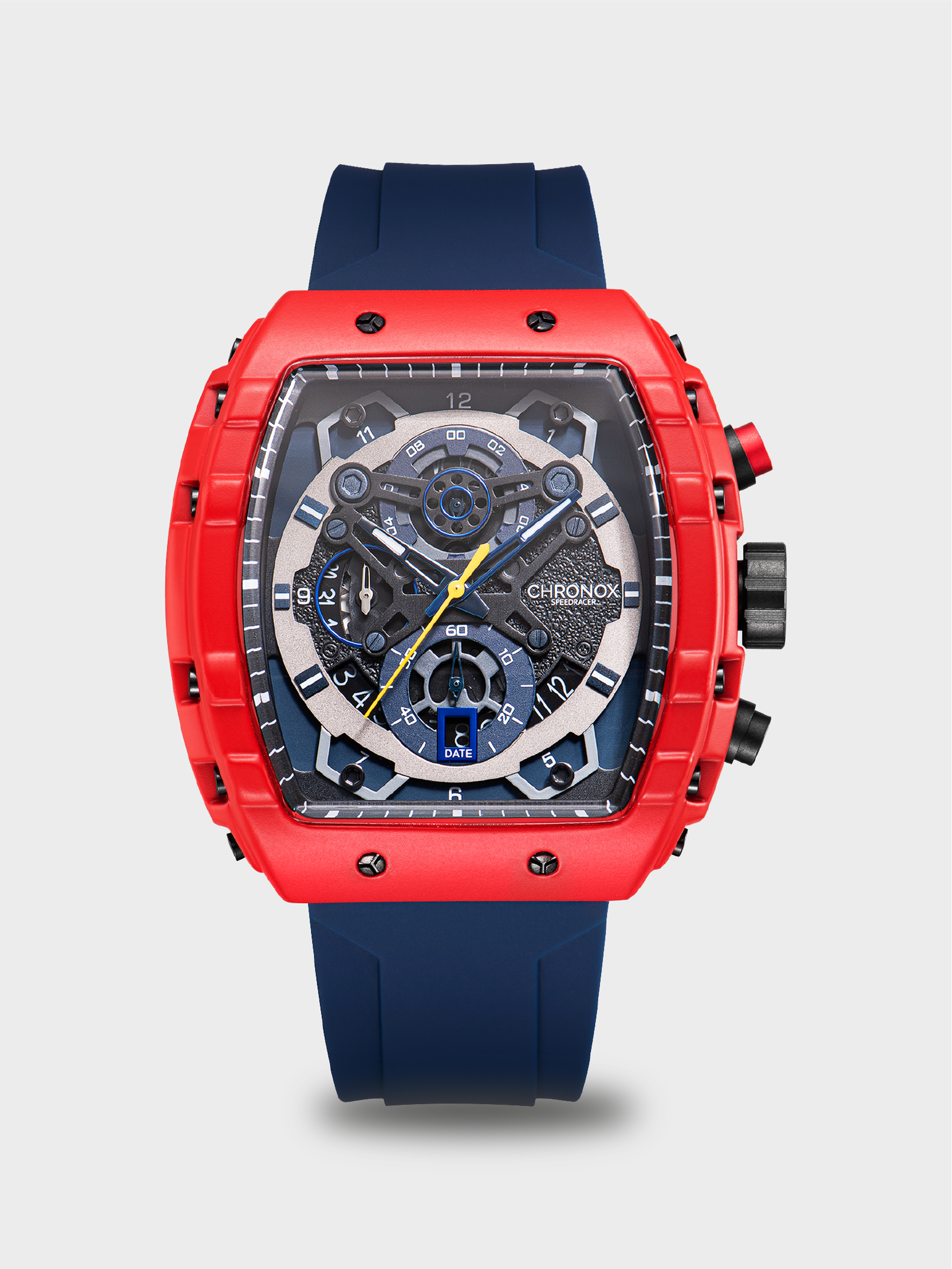 Jam Tangan Pria Analog Sporty Anti Air Original - CX2007 Speedracer - Gambar 7