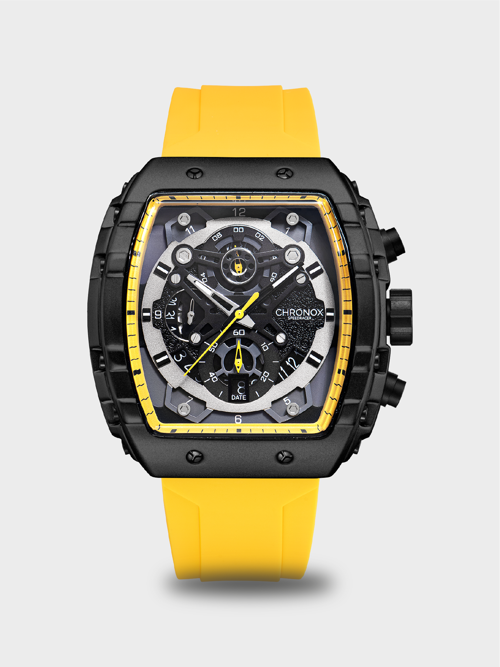 Jam Tangan Pria Analog Sporty Anti Air Original - CX2007 Speedracer - Gambar 6