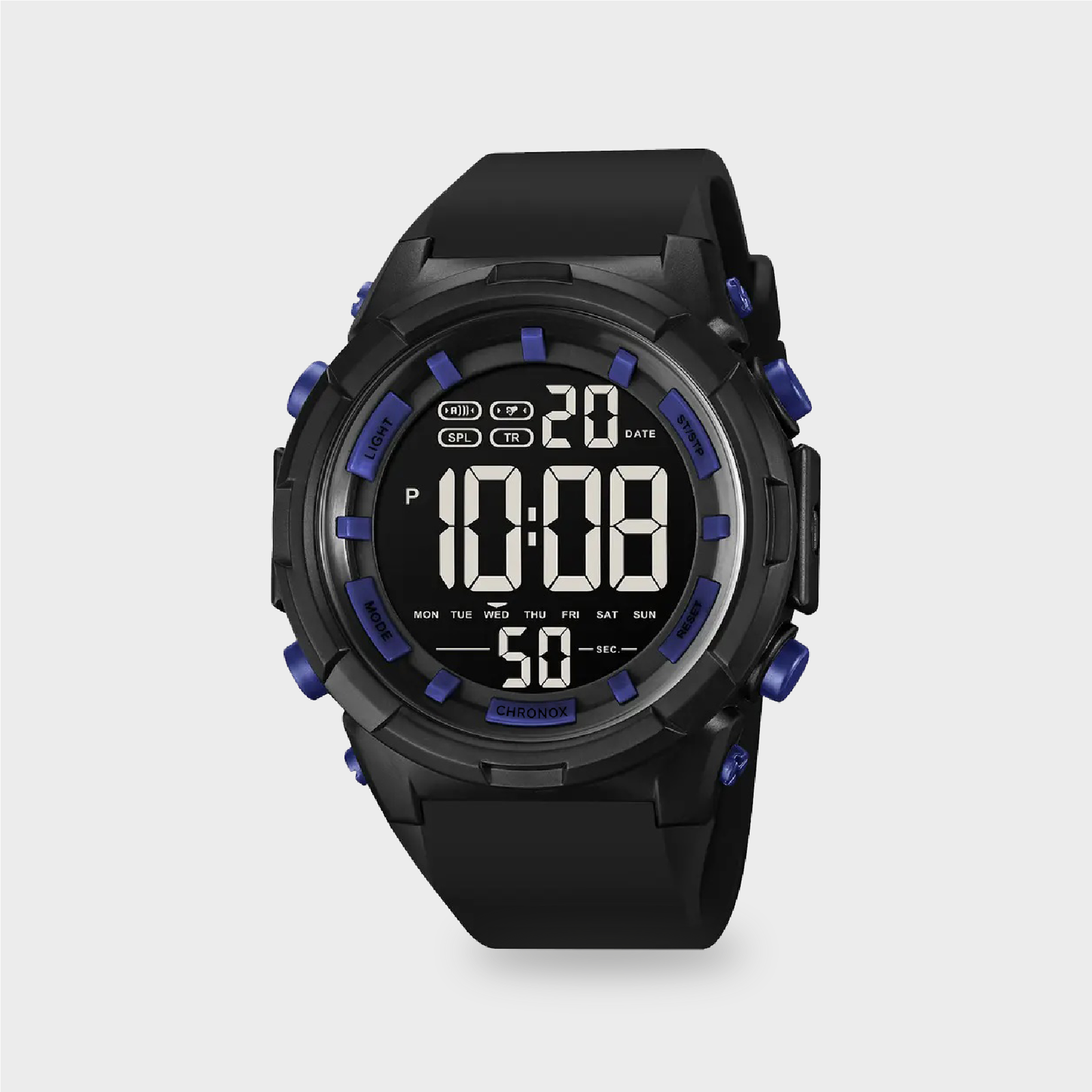Jam Tangan Digital Unisex Pria Wanita Anti Air Original - Chronox CX4006 Adventurer - Gambar 5