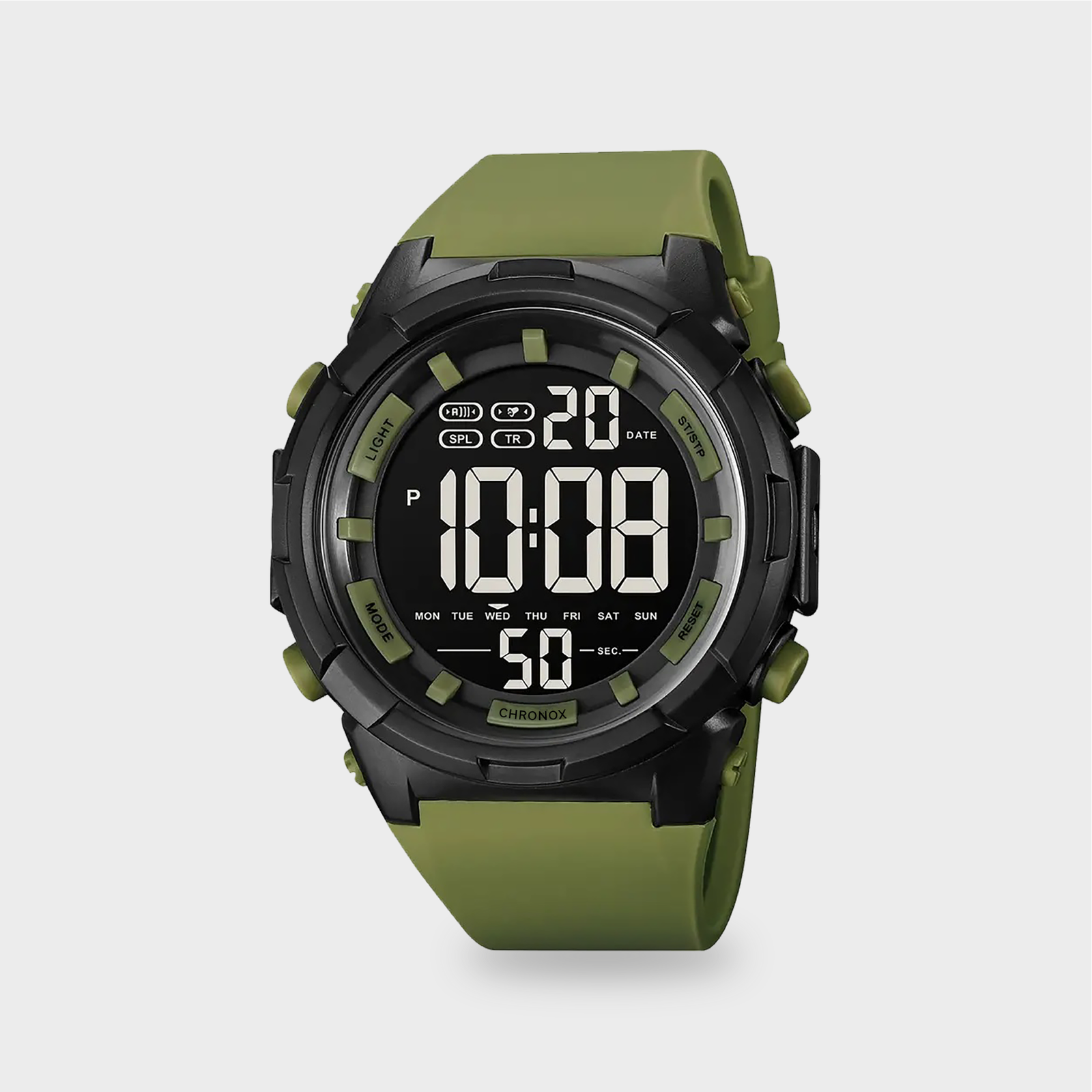 Jam Tangan Digital Unisex Pria Wanita Anti Air Original - Chronox CX4006 Adventurer - Gambar 4