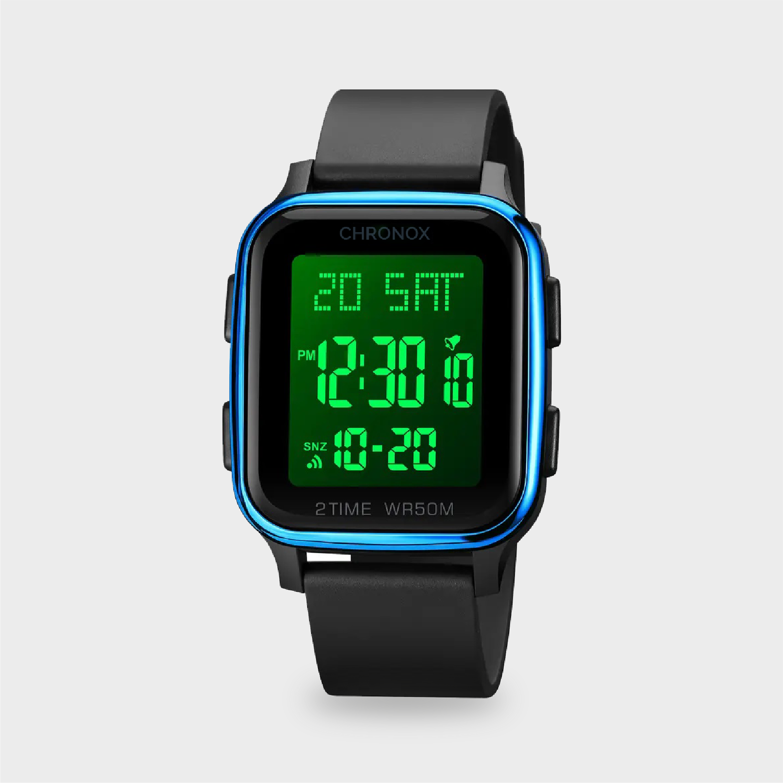 Jam Tangan Digital Unisex Pria Wanita Anti Air Original Chronox CX4008 Urbanic - Gambar 3