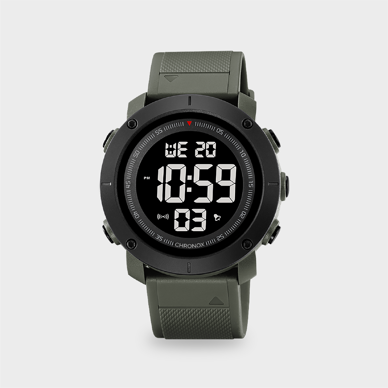 Jam Tangan Digital Unisex Pria Wanita Tahan Air - Chronox CX4010 - Gambar 3