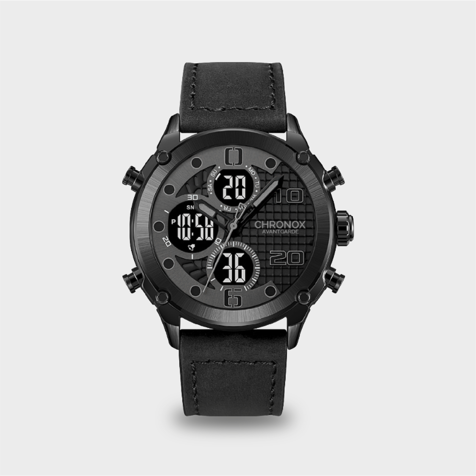 Jam Tangan Pria Analog Digital Anti Air Chronox CX5007 AVANTGARDE [ Baca Deskripsi ] - Gambar 3
